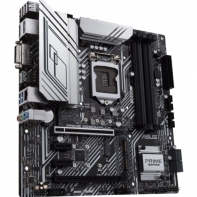 купить Материнская плата ASUS PRIME Z590M-PLUS, Z590, 1200, 4xDIMM DDR4, 2xPCI-E x16, 2xPCI-Ex1, M.2, 5xSATA, DVI-D, DP, HDMI, BOX в Алматы фото 2