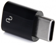 купить Переходник, Xiaomi, MICRO USB на USB-C SJV4065TY, Пол. пакет, Чёрный в Алматы фото 2
