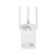 купить Повторитель беспроводной 300M Mercusys MW300RE <300Mbps Wireless N Range Extender, 2.4GHz, 802.11b/g/n, 2 внешние антенны, кнопка Reset, кнопка WPS> в Алматы фото 3