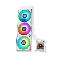 купить Водяное охлаждение для CPU Lian Li HydroShift LCD 360R White, 3 x 120mm, &nbsp;ARGB, G89.GHSLCD36RW.00&nbsp; в Алматы фото 2