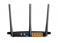 купить Маршрутизатор беспроводной AC1750 GbE Tp-Link Archer C7(RU) <AC1750 Dual Band Wireless Gigabit Router, 3T3R, 1300Mbps at 5Ghz   450Mbps at 2.4Ghz, 802.11ac/a/b/g/n, 4-port Gigabit Switch, 2 USB ports, 3 external antennas> в Алматы фото 2
