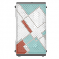 купить Корпус CoolerMaster MasterBox Q300L RETRO (MCB-Q300L-WANN-SRE) mATX/Mini-ITX 2xUSB3.0 Без Б/П Белый в Алматы фото 3
