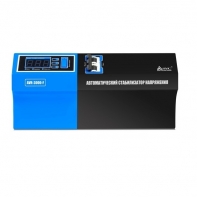 купить Стабилизатор (AVR), SVC, AVR-3000-F, Мощность 3000ВА/3000Вт, LED-дисплей, Диапазон работы AVR: 140-280В, Клеммная колодка, Чёрно-синий в Алматы фото 1