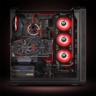 купить Кулер для компьютерного корпуса Thermaltake Pure A14 LED Red (Single Fan Pack) в Алматы фото 3