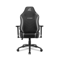 Купить Кресло геймерское Sharkoon Skiller SGS20, регулировка высоты, подлокотник, 120 кг, Black-Grey в Алматы