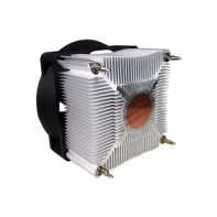 купить Кулер, X-COOLER, X137B(ball), Business Series, Intel LGA1150/1156/1155, 95W, Алюминиевый Радиатор, Габариты: 11*11*6.7см, 32 db(A), 2200 об/мин, медная вставка, 3 pin, Красно-Чёрный в Алматы фото 3