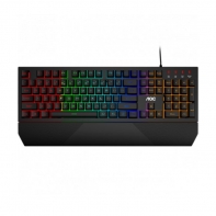 купить Игровая Клавиатура AOC GK200, 104 клавиш, RGB SHOW,  кабель 1,8м, USB2.0 GK200D32R в Алматы фото 1