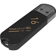 купить Устройство хранения данных Team Group C183 3.0 DRIVE 16GB BLACK RETAIL, TC183316GB01 в Алматы фото 1