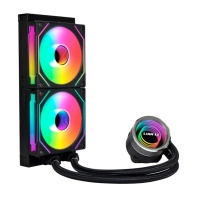 Купить Водяное охлаждение для CPU Lian Li GA II Trinity SL-INF 240, 2x120mm Black G89.GA2T24INB.00 Алматы