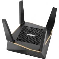 купить Трехдиапазонный игровой маршрутизатор ASUS RT-AX92U/Wi-Fi 6(802.11ax)/AiProtectionPro/AiMesh/Wtfast/VPN/Adaptive QoS/DFS в Алматы фото 1
