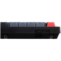купить Клавиатура Keychron V1 84 Key QMK Gateron G PRO Brown Hot-Swap RGB Knob Frosted Black (V1C3_Keychron) в Алматы фото 3