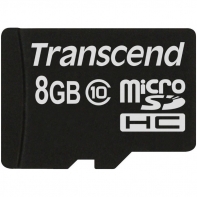 купить Карта памяти MicroSD 8GB Class 10 Transcend в Алматы фото 1