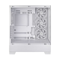 купить Корпус для ПК ASUS A31 PLUS TG ARGB Panoramic Design Case, BTF Support, WHITE в Алматы фото 3