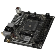 купить Материнская плата ASRock B450 GAMING-ITX/AC AM4 2xDDR4 4xSATA3 M.2 HDMI DP M-ITX в Алматы фото 3