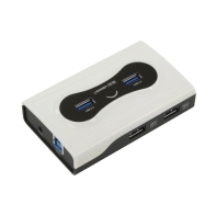 Купить Концентратор/ Хаб Green Connection GC-U3H7P1 <USB3.0 на 7 портов, белый+Адаптер доп.питания> Алматы