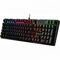 купить Клавиатура игровая Bloody B750N <USB, оптические, 0.2 мс Anti-Ghost: все клавиши> в Алматы фото 2