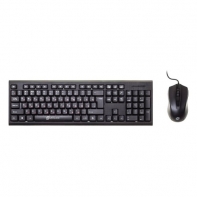 купить Клавиатура + мышь Oklick 620M клав:черный мышь:черный USB в Алматы фото 1