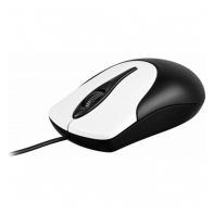 купить Мышь проводная Genius NetScroll 100 v2, оптическая, разрешение 1000 DPI, кабель 1.5 м, для правой/левой руки. Цвет: серебристо-черный в Алматы фото 2
