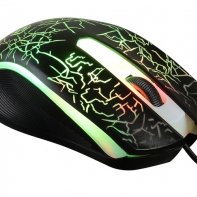 купить Мышь Oklick 395M SHADOW черный оптическая (1500dpi) USB (2but) в Алматы фото 1