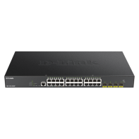 Купить D-link DGS-1250-28X/A1A Настраиваемый L2 коммутатор c 24 портами 10/100/1000Base-T и 4 портами 10G /  Алматы