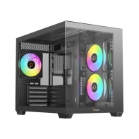 Купить Корпус Ocypus Gamma C54 BK ARGB mATX/ITX 3xUSB Черный Gamma-C54-BKD300XX-GL Алматы