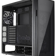 купить Компьютерный корпус, Aerocool, Quartz RGB PRO, Full Tower/ATX, USB 2*3.0/2*2.0, Контроллер для кулеров, HD-Audio Mic, Кулер 3*120 LED/ 1*140мм, Высота процессорного кулера до 185мм, Толщина 1,0 /0,8 мм, Без Б/П, Чёрный в Алматы фото 1