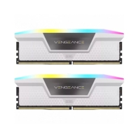 Купить Corsair DDR5, 6000MT/s 32GB 2x16GB DIMM, Unbuffered, 36-44-44-96, Std PMIC, XMP 3.0, VENGEANCE RGB DDR5, 1.4V, white Алматы