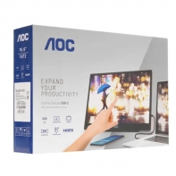 купить Монитор портативный 15,6" AOC 16T2 IPS 1920x1080 4мс 700:1 MicroHDMI  1.4 USB-C в Алматы фото 4