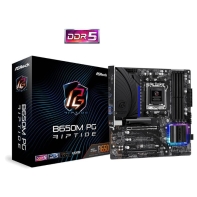 Купить Материнская плата ASRock B650M PG RIPTIDE AM5 4xDDR5 4xSATA3 2xM.2 HDMI DP mATX Алматы