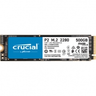купить Твердотельный накопитель  500Gb SSD Crucial P2 3D NAND M.2 PCIe NVMe R2300Mb/s W940MB/s CT500P2SSD8 в Алматы фото 4