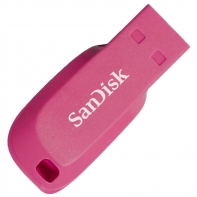 купить Флешка SanDisk Cruzer Blade USB 2.0 SDCZ50C-064G-B35PE 64 Гб Pink в Алматы фото 2