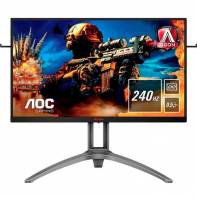 купить Монитор игровой 27" AOC AG273QZ TN 2560x1440 240Hz 0,5ms 400cd/m 1000:1 2xHDMI 2xDP 4xUSB3.0 2w2W в Алматы фото 1