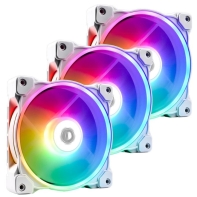 купить Вентилятор для корпуса ID-Cooling ZF-12025-ARGB-TRIO SNOW <120mm, 500~1600±10%RPM, 4Pin PWM> в Алматы фото 1