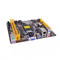 купить Материнская плата S-1150 H81 Biostar H81MLV3 <2xDDR3, 4xSATA, 2xUSB3.0, VGA, Micro ATX, BOX> в Алматы фото 1