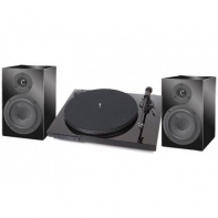 купить PRO-JECT Проигрыватель пластинок Jukebox E + Speaker Box 5 ЧЕРНЫЙ ЛАК EAN:9120097821218 в Алматы фото 1