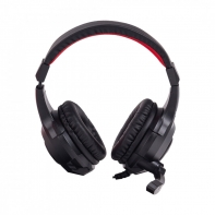 купить Гарнитура, X-Game, XH-700RGB, Микрофон поворотный, Динамики 40 мм, 32 мВт, 20-20000гц, 2*3,5 MiniJack, Регулятор громкости, Длина кабеля 2 м, Черный в Алматы фото 2