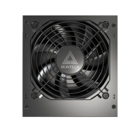 купить Блок питания Montech  550W, APX 550W, Non Modular, ATX, 80+ WHITE, КПД 90%, Fan 120mm, Черный в Алматы фото 2