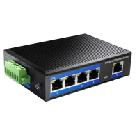 купить Коммутатор индустриальный гигабитный 5-портовый CUDY IG1005 <5-Port Aluminum Industrial Switch, 1000Mbps 5-Port RJ45 в Алматы фото 1
