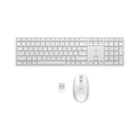 купить Клавиатура и манипулятор HP Europe 655 Wireless KB/MSE Combo WHT (860P8AA#B15) в Алматы фото 1