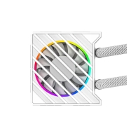 купить Водяное охлаждение для процессора ID-COOLING DASHFLOW 360 XT LITE WHITE в Алматы фото 2