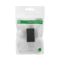 купить Разъем сетевой UGREEN RJ 45 Network Keystone Jack In-Line Coupler Female to Female 1pcs (Black) 20390 в Алматы фото 2