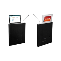 купить TS-FE215MT3, ультратонкий моторизированный LCD монитор 21.5* с микрофоном и вторым LCD экраном 10.1* в Алматы фото 1
