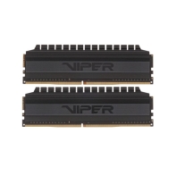 купить Комплект модулей памяти Patriot Viper 4 Blackout PVB48G320C6K DDR4 8GB (Kit 2x4GB) 3200MHz в Алматы фото 1