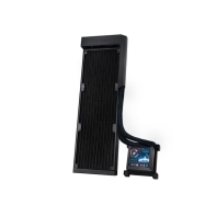 Купить Водяное охлаждение для CPU Lian Li HydroShift LCD 360 FAN LESS Black 3x120mm G89.GHSLCD36NB.00 Алматы
