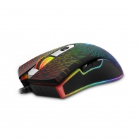 купить Компьютерная мышь, Rapoo, V29 Pro, Игровая, Оптическая, Проводная, 8000 dpi, Длина кабеля 1,8 метра, Чёрный в Алматы фото 2