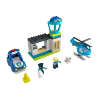 купить Конструктор LEGO DUPLO Town Полицейский участок и вертолёт в Алматы фото 1