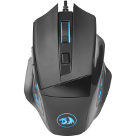 купить Мышь проводная игровая оптическая Redragon Phaser (черный) в Алматы фото 1
