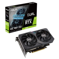 купить Видеокарта ASUS Dual GeForce RTX 3060 OC Edition, 8GB GDDR6, 128bit, 1xHDMI, 3xDP, DUAL-RTX3060-O8G, BOX в Алматы фото 1