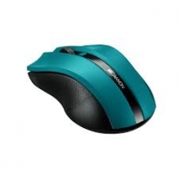купить CANYON MW-5 2.4GHz wireless Optical Mouse with 4 buttons, DPI 800/1200/1600, Green, 122*69*40mm, 0.067kg в Алматы фото 2