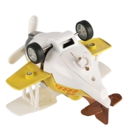 купить Самолет металический инерционный Same Toy Aircraft желтый SY8016AUt-1 в Алматы фото 3